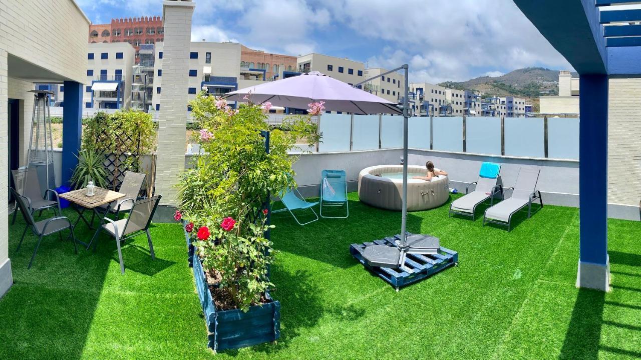 Atico 90M De Terraza, Jacuzzi Privado Y Cargador De Coche Electrico En Cabria, Almuñécar Eksteriør bilde